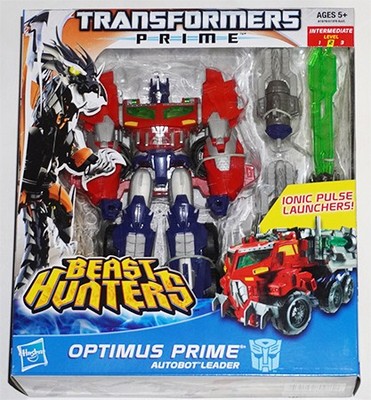 Transformers Prime Beast Hunters Optimus Prime 2013 Hasbro Figure Unopened