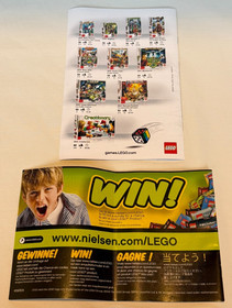 LEGO Monster 4 Game (3837) 100% Complete with Instructions, Extra Bricks