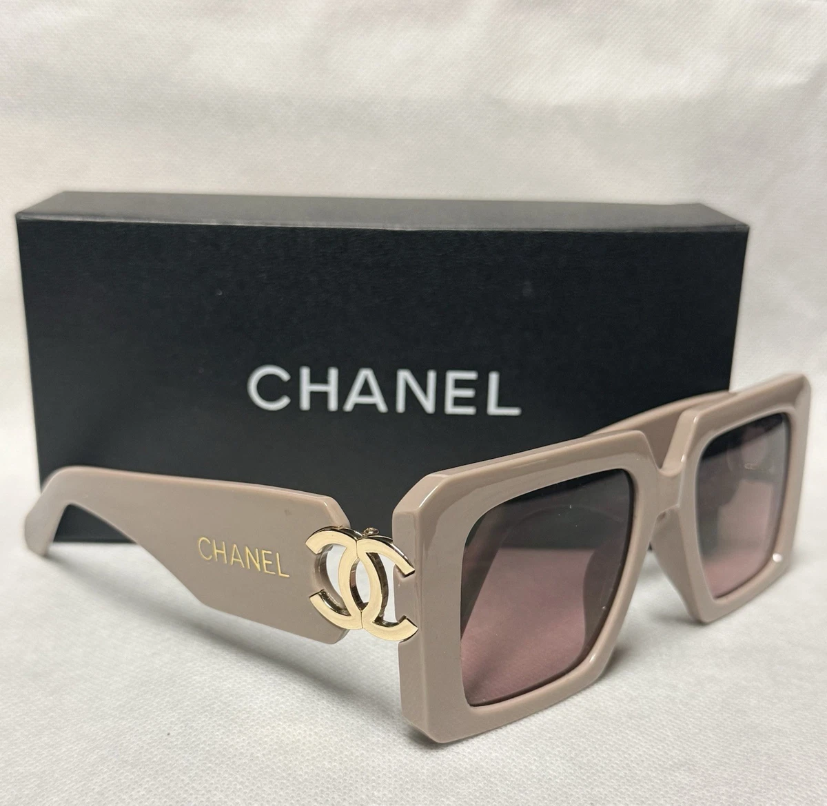 CHANEL Pink Square Sunglasses for Women for sale | eBay