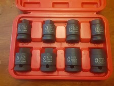 Sunex 2841 12 Dr. 8 Pc. Drainpipe Plug Impact Socket Set Sunex 2841 12 Dr. 8 Pc. Drainpipe Plug Impact Socket Set