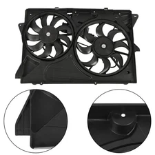 Labwork Radiator Cooling Fan 2010-2011 2012 For Ford Explorer Flex Lincoln MKT