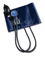 GrahamField Manual Blood Pressure Monitor &ndash; Adult XL Size, Blue BP Cuff with ...