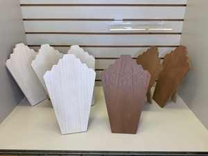 Wooden necklace Displays