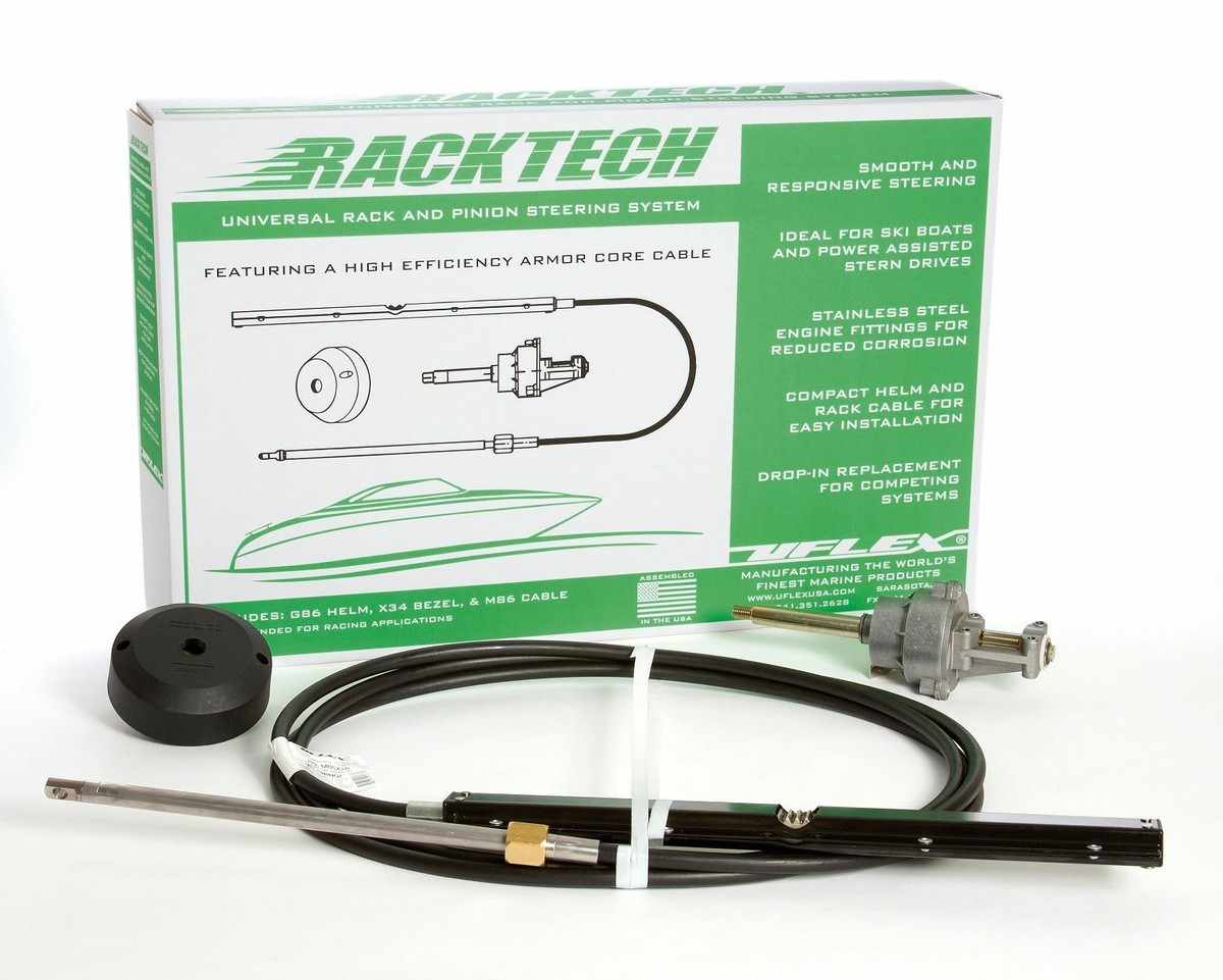 UFLEX RACKTECH11 Rack & Pinion 11 Foot Steering Kit | eBay
