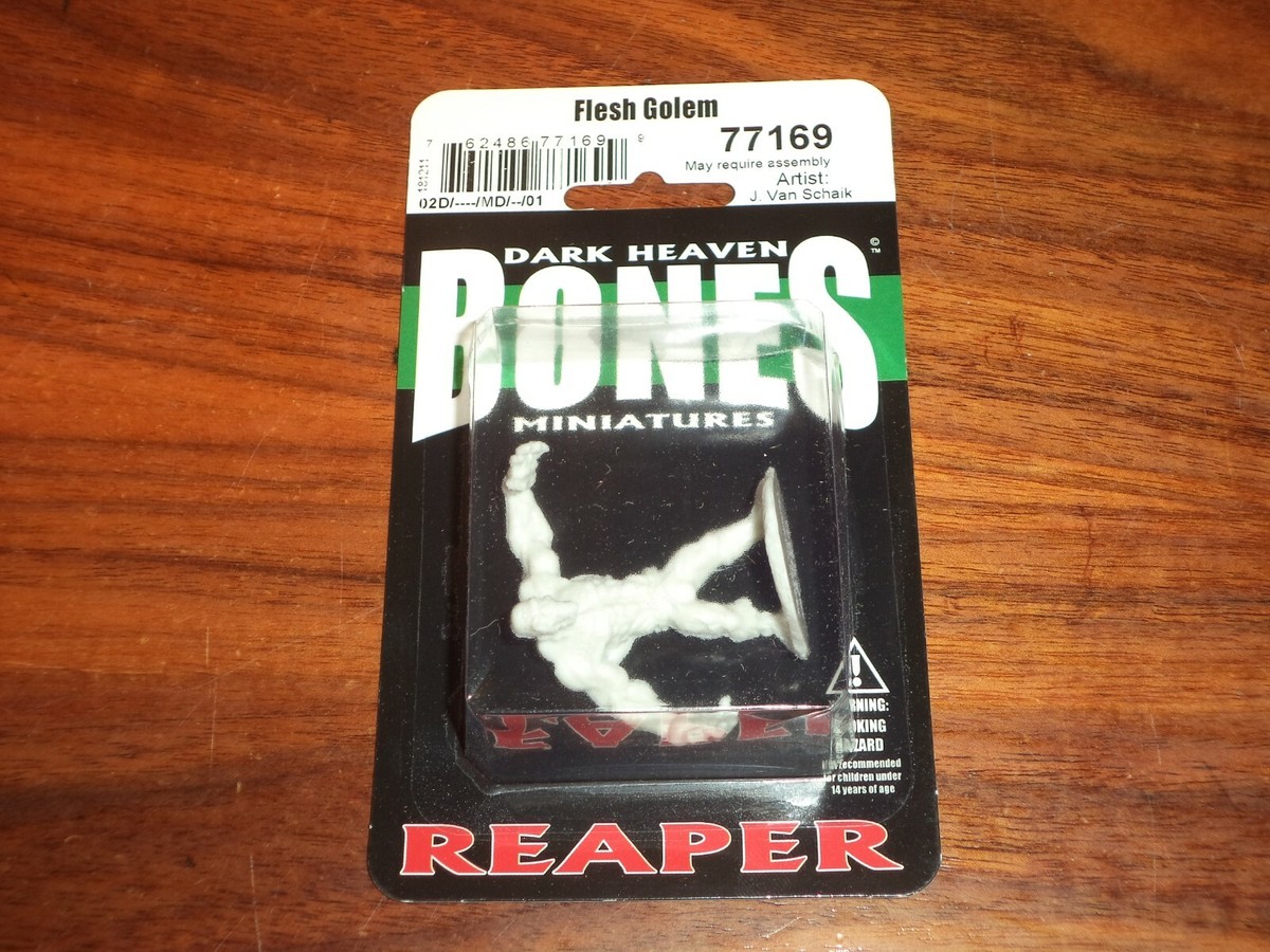 Gólem De Carne Reaper Bones | Miniatura 40mm Para Juegos De Rol Y Wargames | 77169 Gólem De Carne Reaper Bones | Miniatura 40mm Para Juegos De Rol Y Wargames | 77169