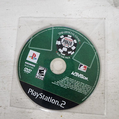 World Championship Poker Play The Pros (Sony PlayStation 2) Disc Only