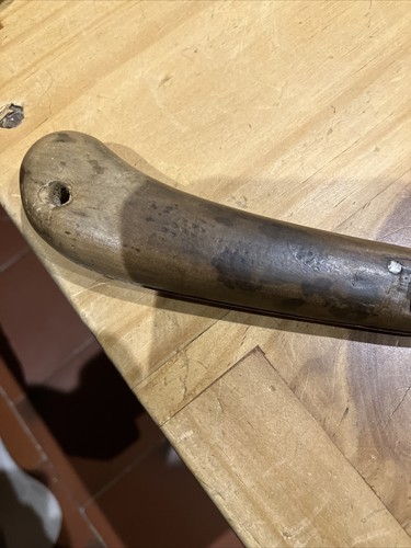 Ancien Couteau Serpette Greffoir Pasquet Paris Vigneron Cave Bois - Photo 5/6