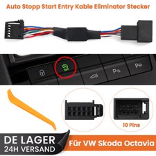 Desactivación automática borrar parada arranque sistema motor eliminador conector de cable