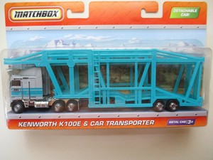 matchbox semi truck car carrier