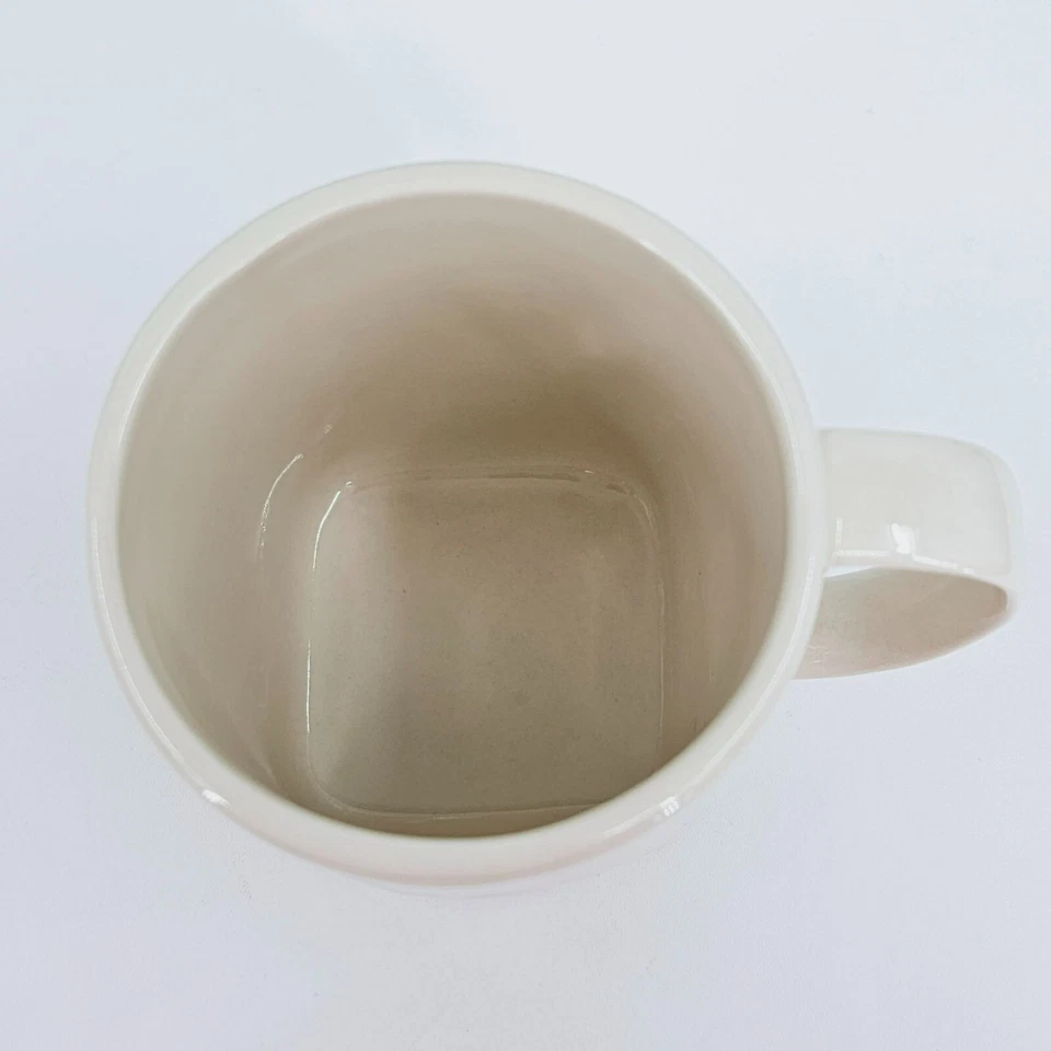 Taza Anthropologie Oro Brillo Dorado Forma Monograma C Café Té Taza Cacao Foto 4 de 4