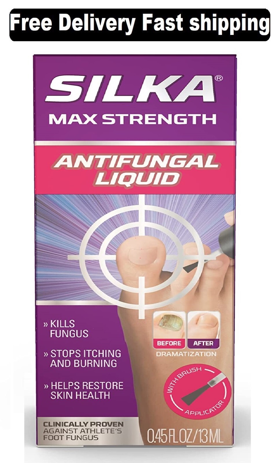 Comprar Silka Max Strength Antifungal Liquid with Brush... en USA desde