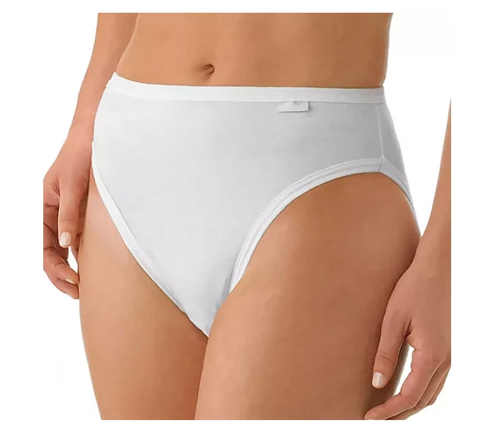 Women's Jockey 3-Pack French Cut (White Color) Cotton Comfort Underwear - Image 3 of 4