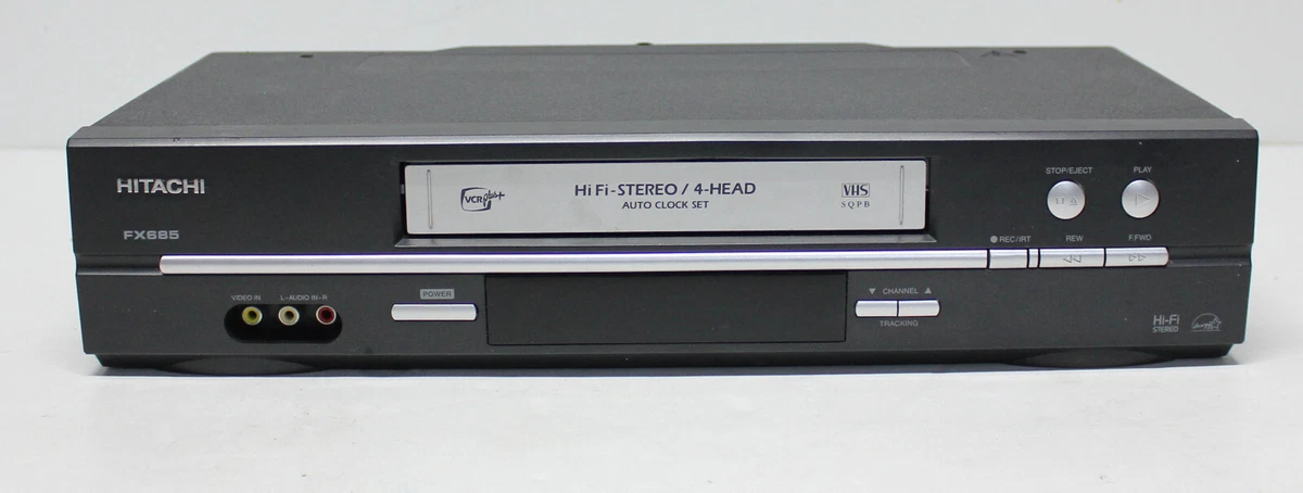 Magnétoscope Hitachi VT-540 S - 4 Têtes, VHS, SECAM Uniquement - Occasion Fonctionnel