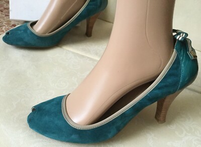 Suede shoes VIC Woman, green color, size IT 41 US 11 UK Scarpe