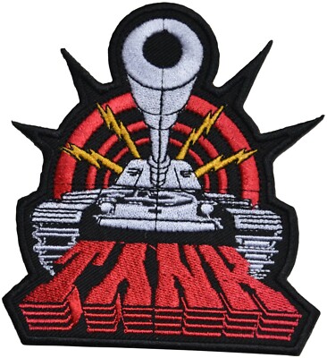 TANK - Logo Cut Out - 9,8 cm x 10,5 cm - Patch - 166825