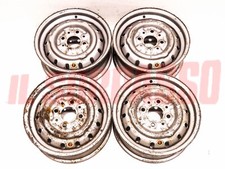 CERCHI RUOTA BORRANI 4,5 x 12 FIAT 600 750 850 ABARTH GIANNINI ORIGINALI