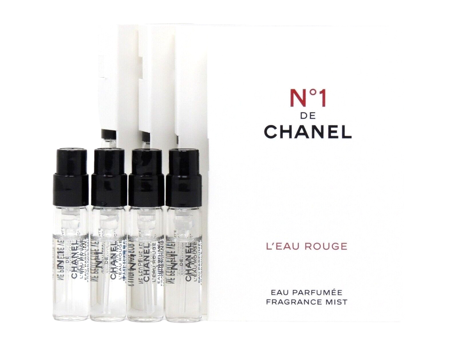 CHANEL NO L'EAU ROUGE oz x PERFUME SPRAY SAMPLE