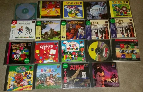 Lot of 20 Apple Bandai Pippin titles, some sealed