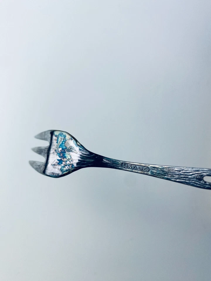 6 Kuchengabeln Hildesheimer Rose B&A90 versilbert in OVP / Guter Zustand^ - Bild 2 von 4