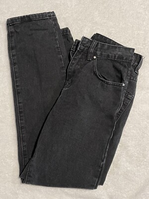 Cotton On Black Jeans Mom Jean Size (US) Skinny High Waisted