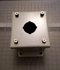 Saginaw Control SCE-1PB Pushbutton Enclosure, 3.50" H x 3.25" W x 2.75 D