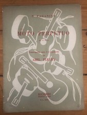 Paganini Moto Perpetuo op. 11 No. 6 trans. 2 guitars Abel Fleury sheet music