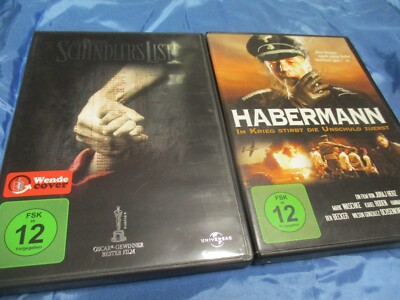 Schindlers Liste + Habermann , DVD , Film Drama , Holocaust , Geschichte , 2. WK