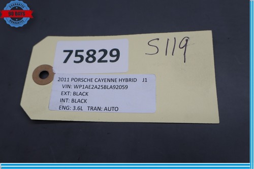 11-14 Porsche Cayenne Hybrid Front Lower Bumper Park Assist Wiring Harness Oem - Picture 9 of 9