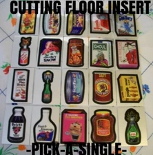 Wacky Packages Chrome "CUTTING ROOM INSERT" -PICK-A-SINGLE- COMPLETE YOUR SET