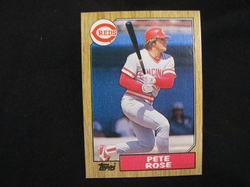 Pete Rose #200 1987 Topps card
