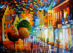 Featured image of post Leonid Afremov Quadri Originali God gave me a gift of being able to paint good and i thank him for that everyday