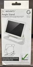 Wasserstein Angle Stand Compatible with Google Nest Hub - 1st Gen (Charcoal)