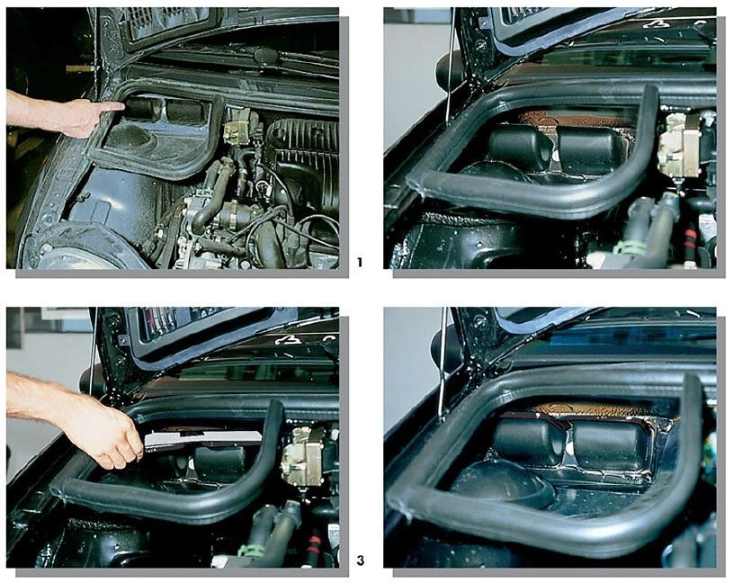 Filtro abitacolo carboni attivi 3FQ per:  Renault Twingo I - Immagine 3 di 4