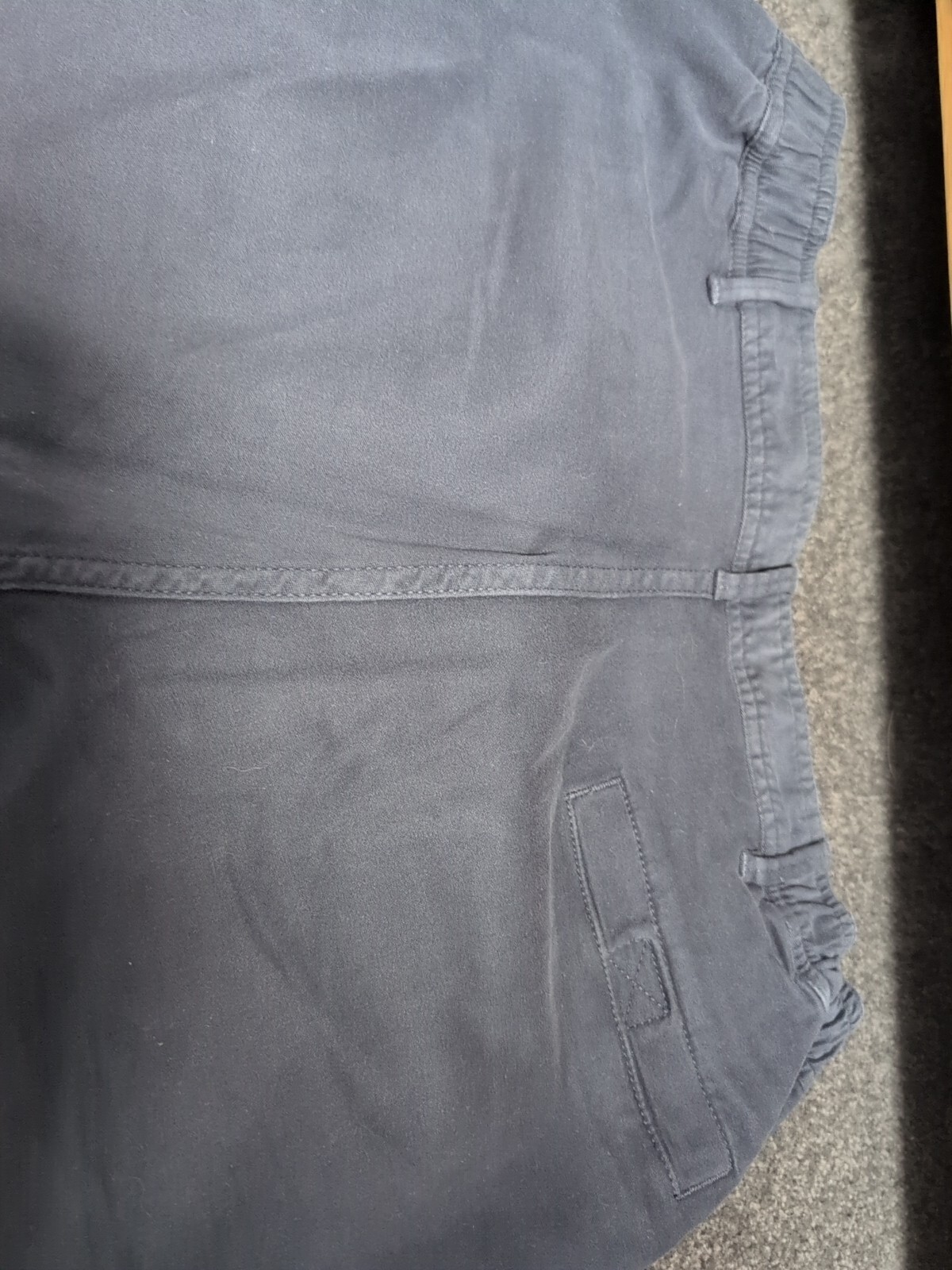 MEN'S MR MARVIS NAVY BLUE CHINO SHORTS, "THE COSMICS" SIZE SMALL (S) image 7