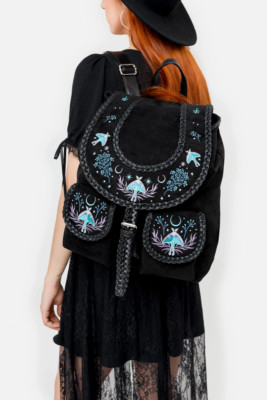 Restyle Gothic Rucksack Backpack Tasche Schultasche Moonglow Enchanted Forest