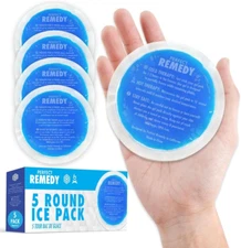 Gel Ice Packs for Injuries Reusable Gel Reusable Hot Pack - Cold Compress & Hot