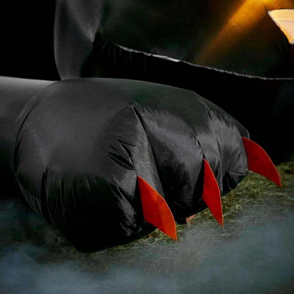 Halloween Inflatables Ebay Home Accents Holiday 7 Ft Animated Head & Tail Turning Cat Halloween ...