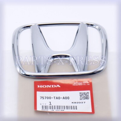 タカイトモ様 75700-TA0-A00 OEM GENUINE HONDA ACCORD 2008 - 2017 FRONT EMBLEM