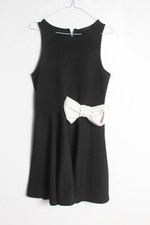 Mandi Womens Fitted Sleeveles Evening Dress - Black - Size 12 (62H)