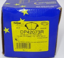 EBC Yellowstuff Bremsbeläge vorne für Citroen C3 1.6 (2009 > 16)