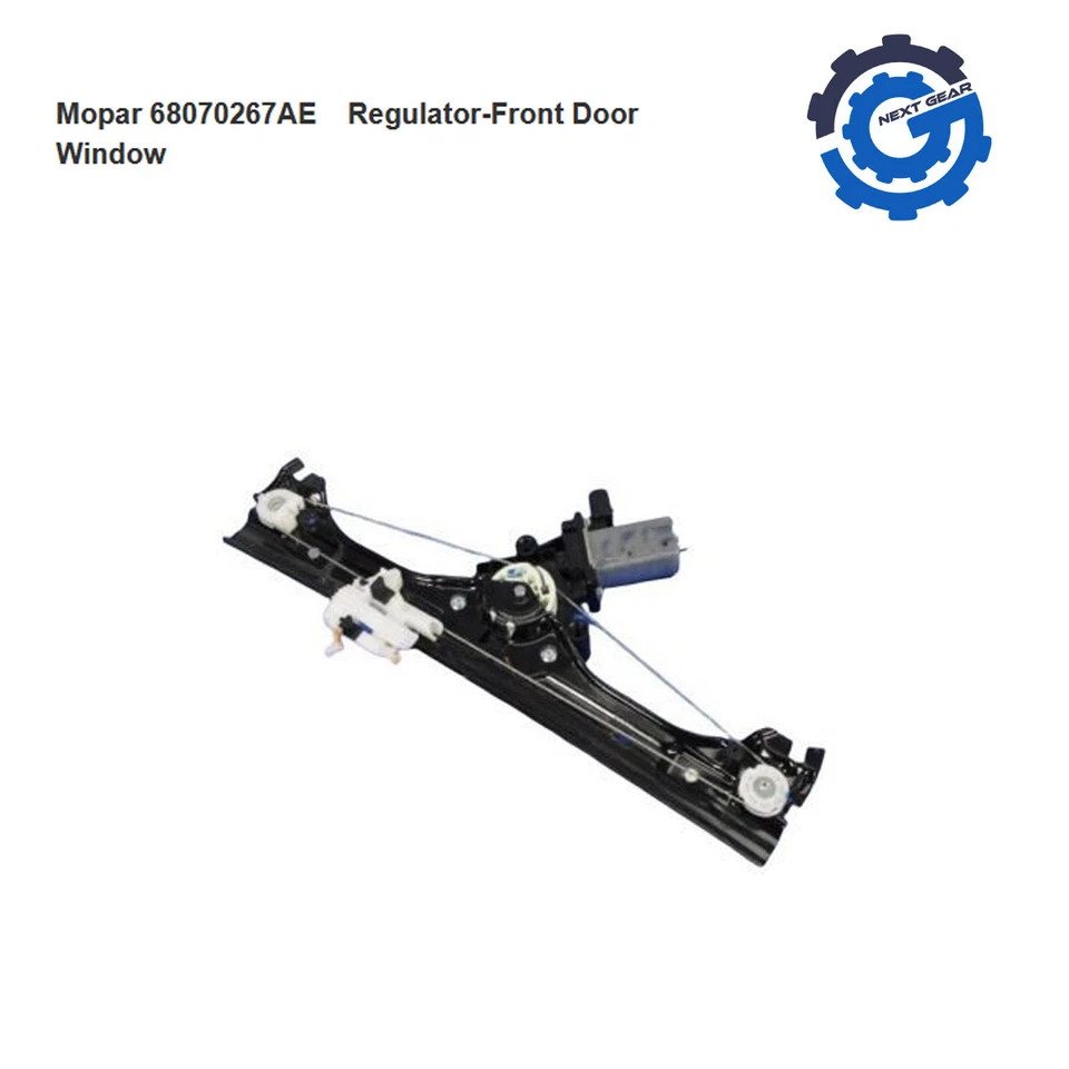 NUEVO OEM MOPAR REGULADOR MONTAJE MOTOR VENTANA 2012-2017 FIAT 500 68070267AE Foto 2 de 2