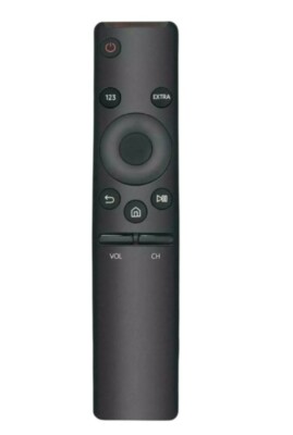 Control Remoto Universal Reemplazo para Samsung Smart TV 4K UHD 6/7 Series Negro