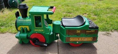 peg perego santa fe train battery powered riding toy