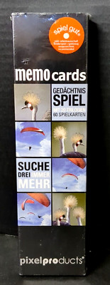 German Memory Game Gedachtnis Pixel Products Memo Cards Spiel Gut Study Nature