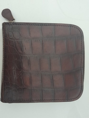 OFFICINA ITALIA BOX CASE HOLDER FOR WATCHES LEATHER, BROWN COLOR - Picture 21 of 24