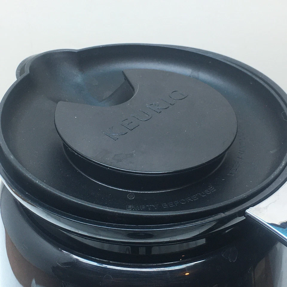 Jarra térmica de repuesto Keurig 2.0 32 oz con mango cromado Foto 2 de 4