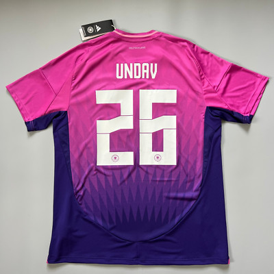 Undav Germany Jersey 2024 Away Soccer Football Shirt Adidas IP8158 Mens Size XL
