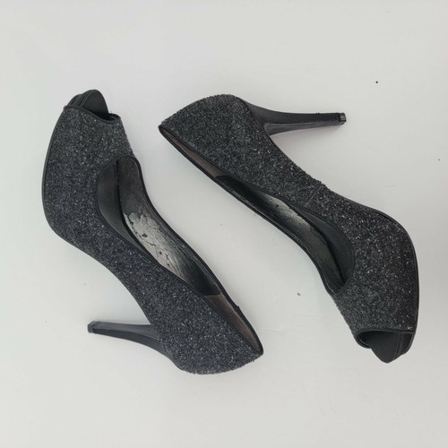High Heels Peep Toe Sparkly Dressy 