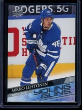 2020-21 UD Extended Series Mikko Lehtonen #721 Young Guns - Toronto Maple Leafs