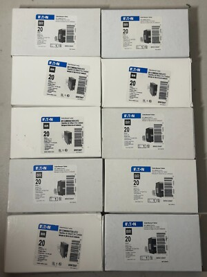 #ad 10 PCS Eaton BRN120AF BR Combination AFCI Circuit Breaker 20 AMP $371.50